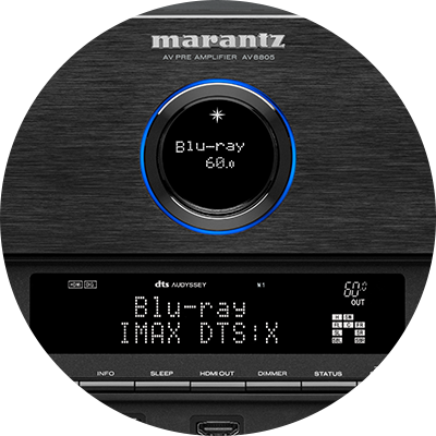 Marantz AV8805A 8K Pre-Amplifier Voice Control