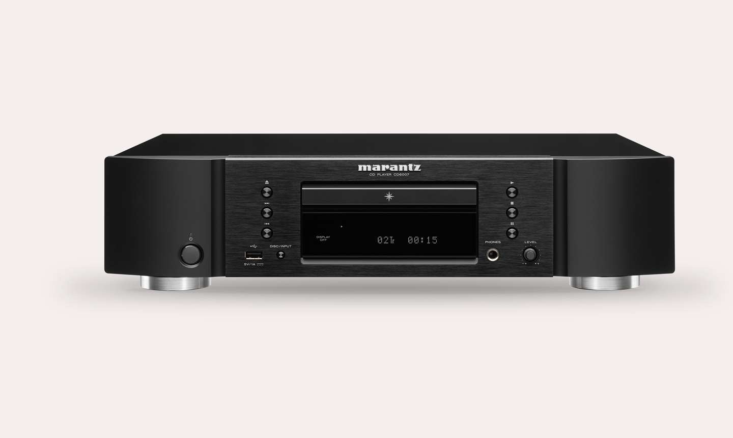 CD6007 CD Player - Finely-Tuned Audio Quality from CD or USB 