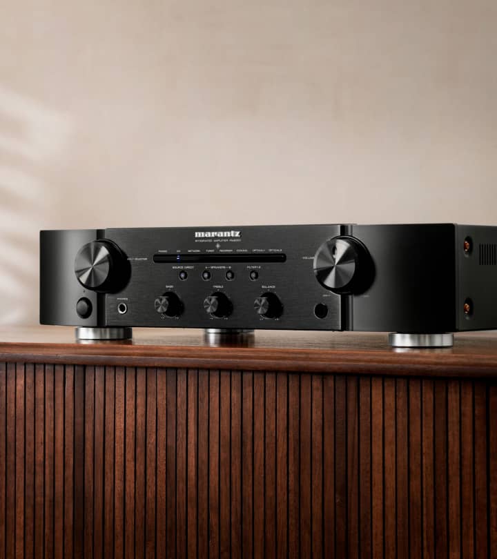 PM6007 Amplifier - 2 Ch. Stereo and Analog with HEOS® | Marantz™