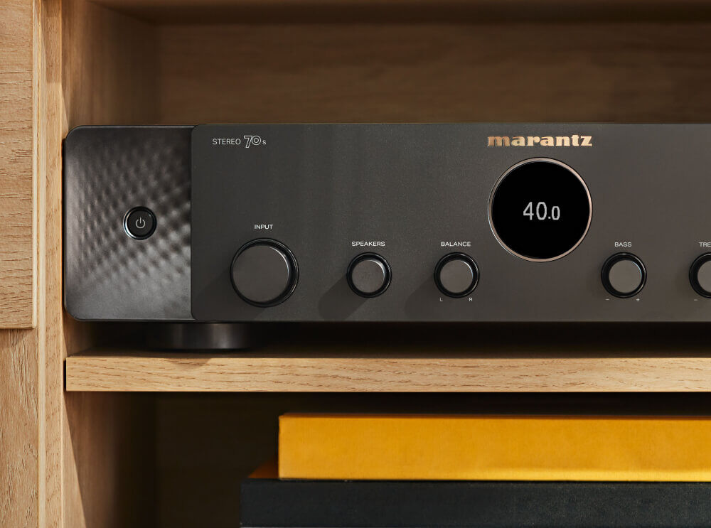 STEREO 70s - HDMIセレクター搭載Hi-Fiステレオアンプ | Marantz