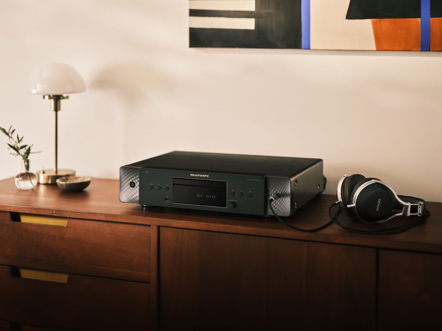 Close up of Black CD 70