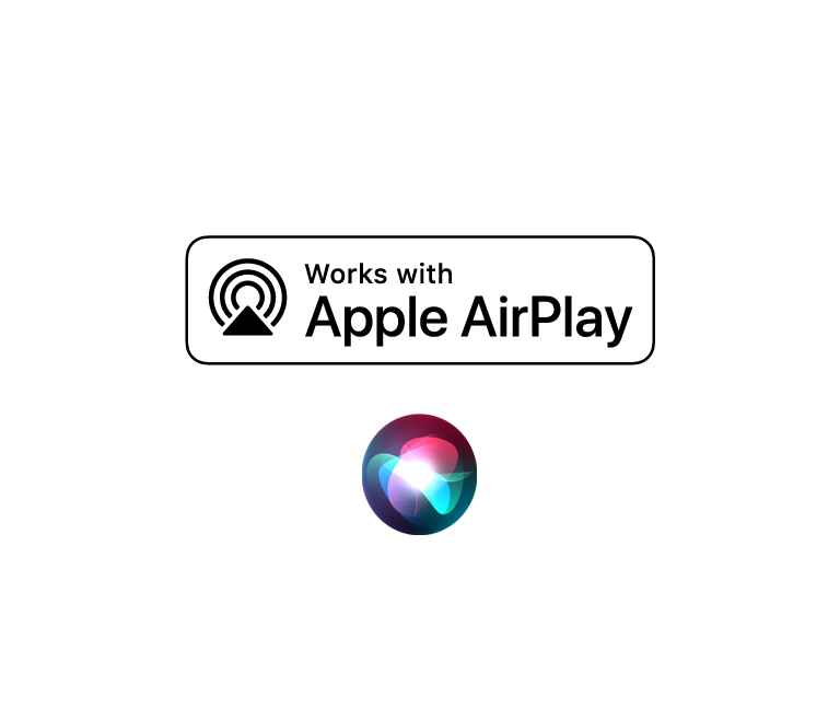Works with Apple AirPlay logo