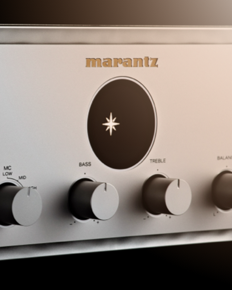 Marantz Way Model 30 - As with all Marantz products, it was important to convey a sense of musicality in the design.