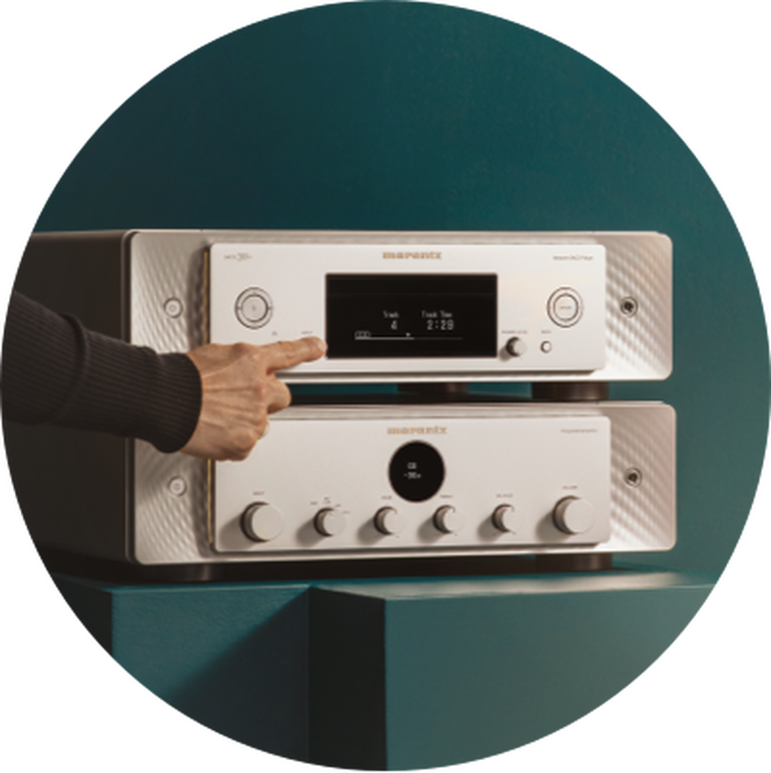 Marantz Way Model 30 - "Principally, we wanted to keep a pure analogue amplifier to demonstrate Marantz savoir faire,&rdquo; says Millot. 