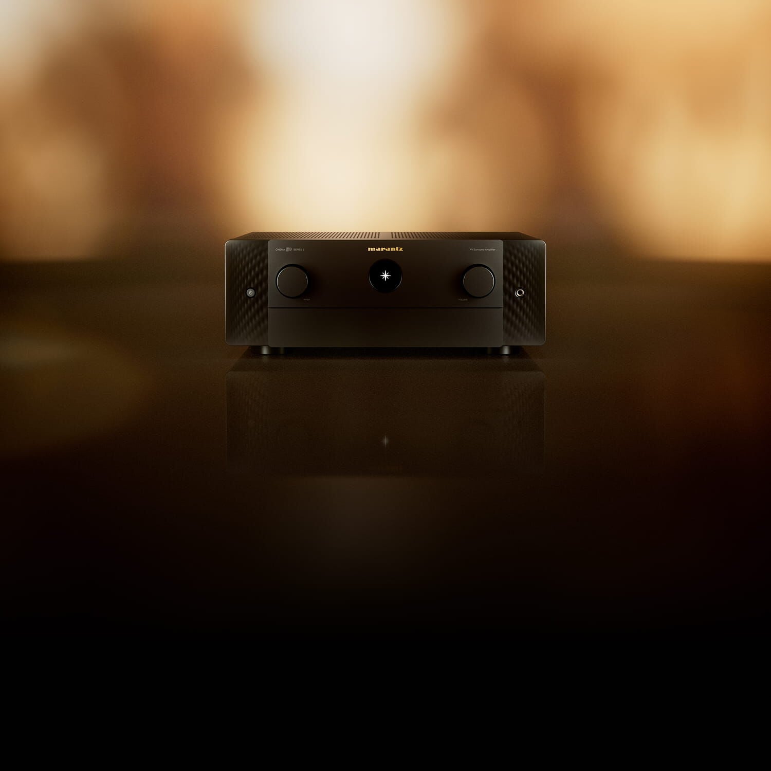 Black Cinema 50 S2 front with gold background