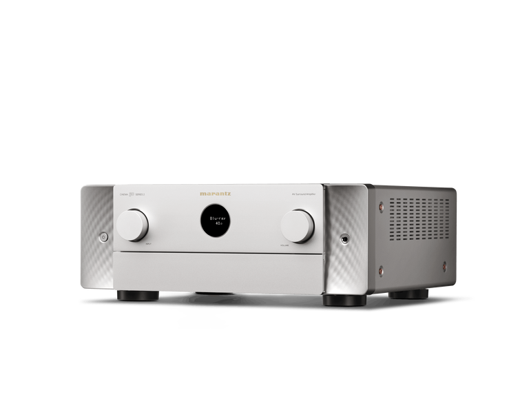 Silver-Gold Cinema 50 S2 front facing left