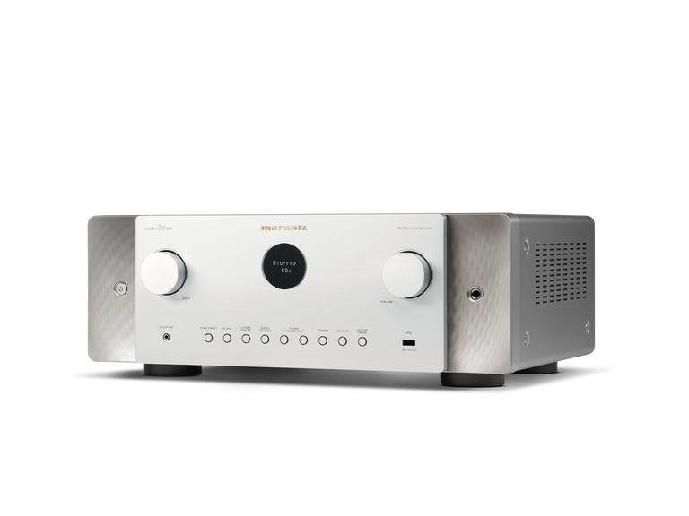 CINEMA 60DAB - Silver gold facing left view
