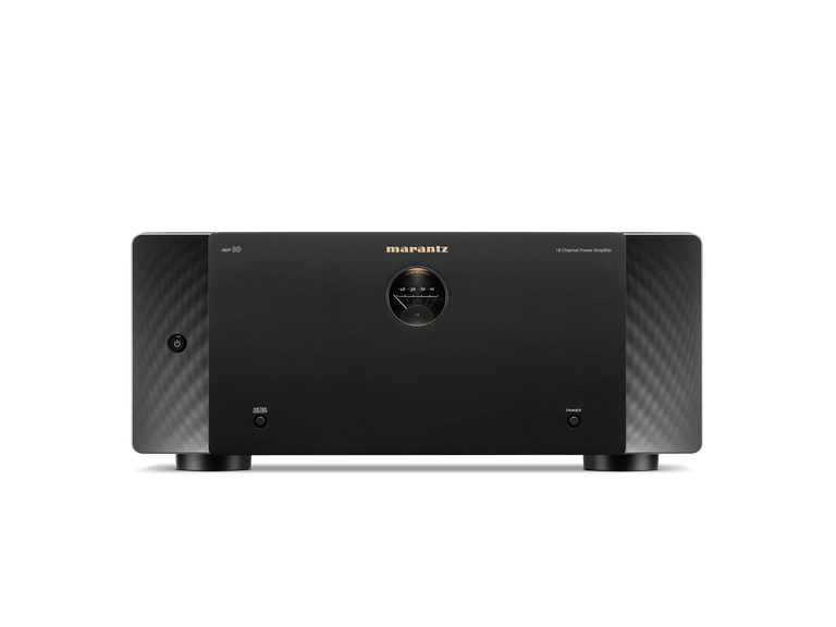 AMP 10 - Black front view