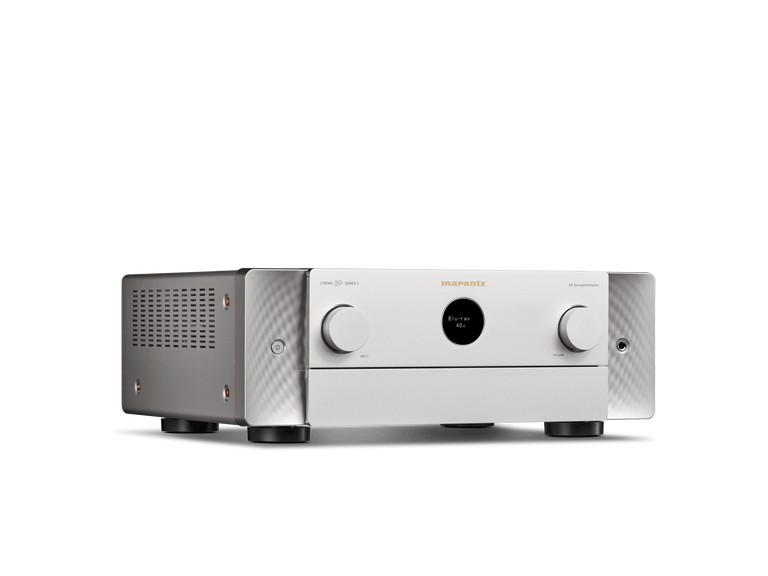 Silver-Gold Cinema 50 S2 front facing right