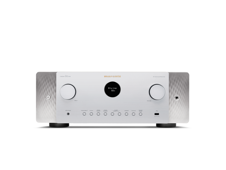 CINEMA 60DAB - Silver gold front view