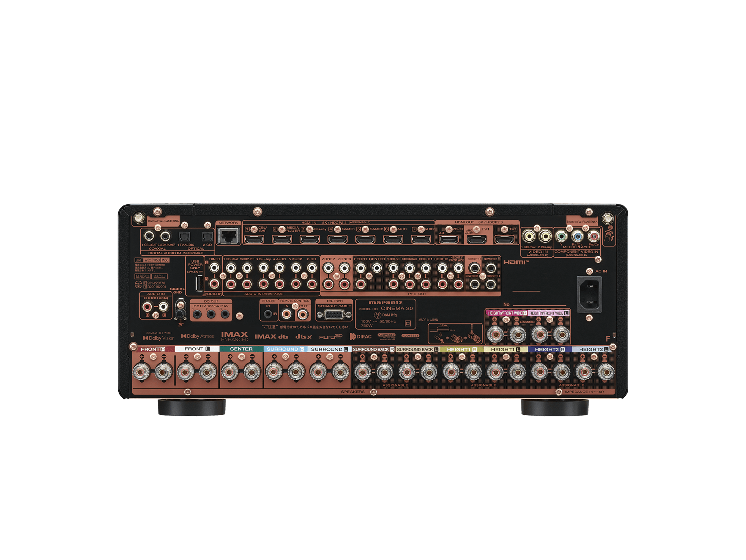 CINEMA 70s - 7.2chスリムデザインAVサラウンドレシーバー | Marantz
