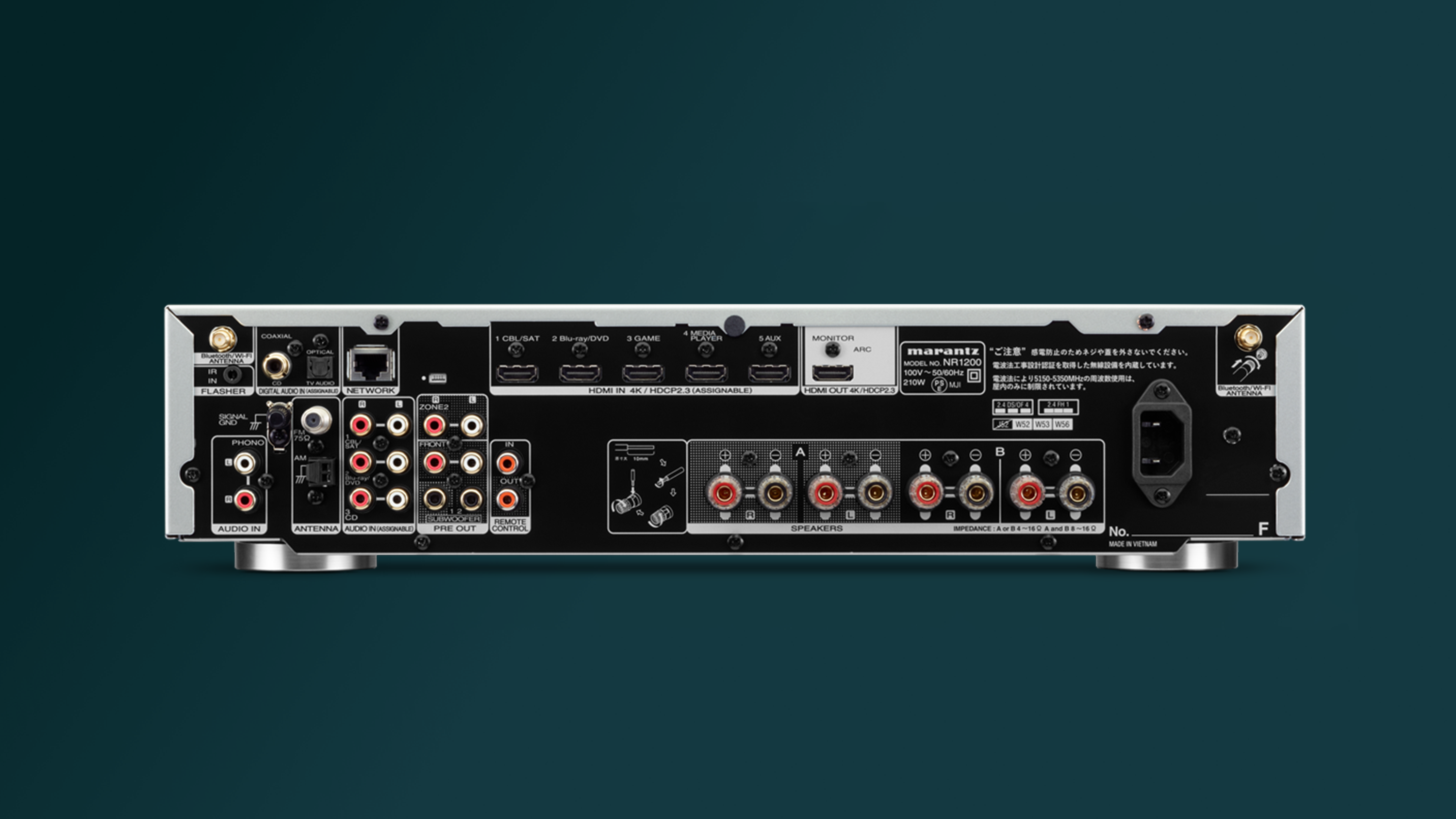 marantz NR1200 マランツ AVサラウンドレシーバー NR1200 ネットワーク
