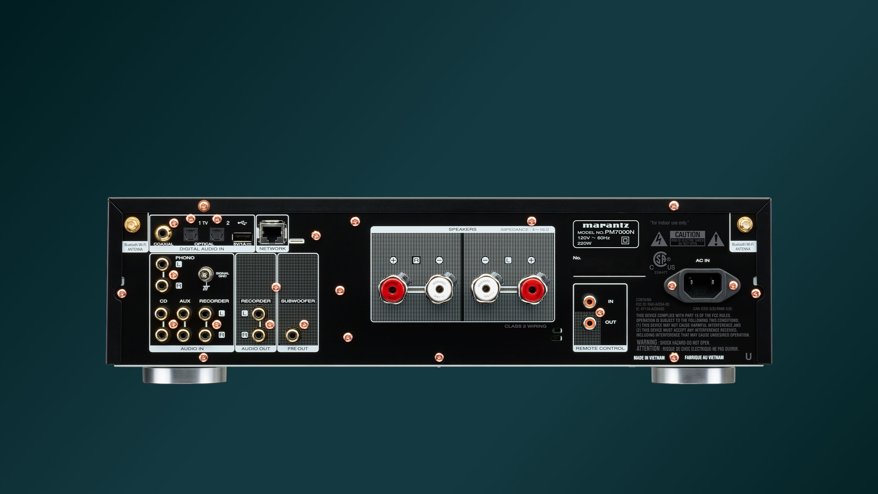 pm7000n　Marantz　マランツ PM7000N - 60W Integrated Stereo Amplifier Powered by HEOS