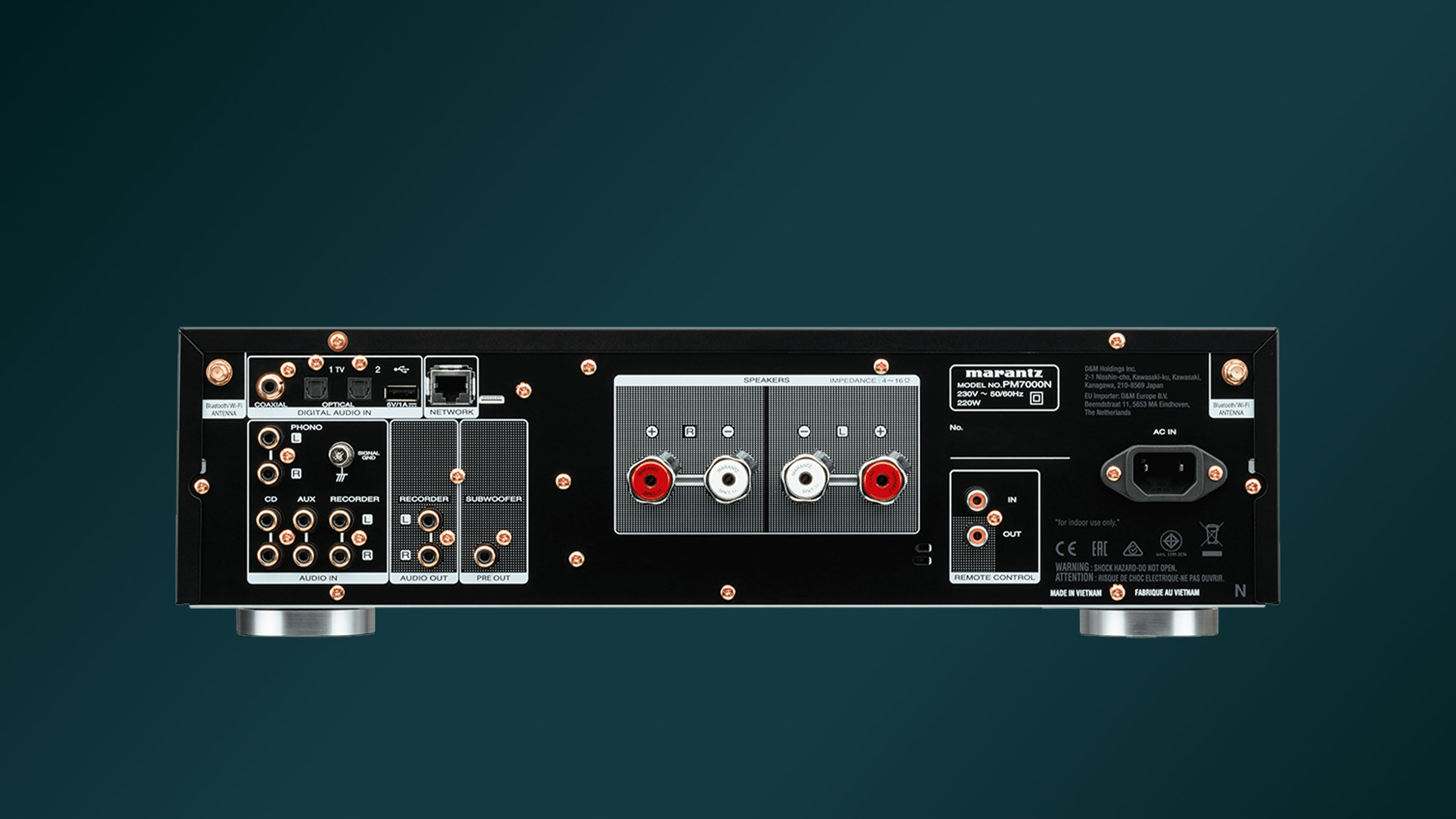 PM6007 - Slimline Integrated Stereo Amplifier with 45W | Marantz