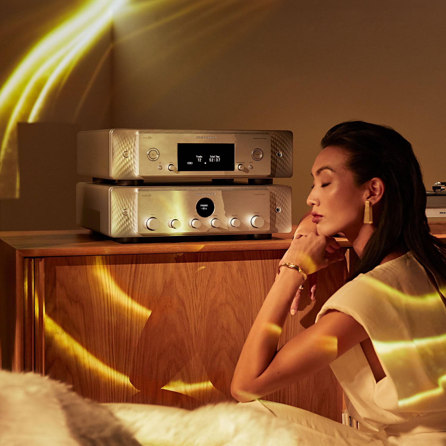 SACD 30n - Premium CD Player Powered by HEOS™ with Custom HDAM
