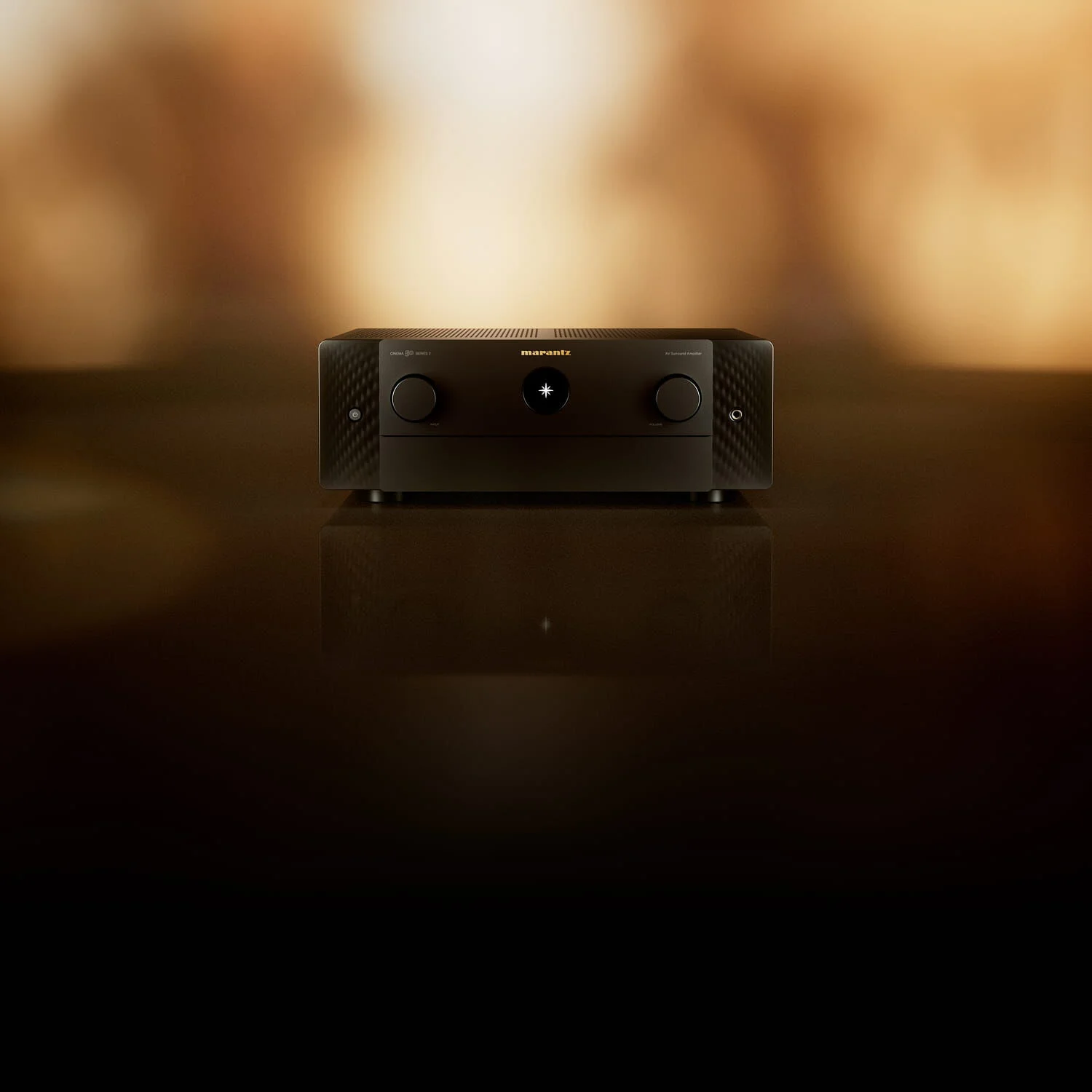 Black Cinema 50 S2 front with gold background