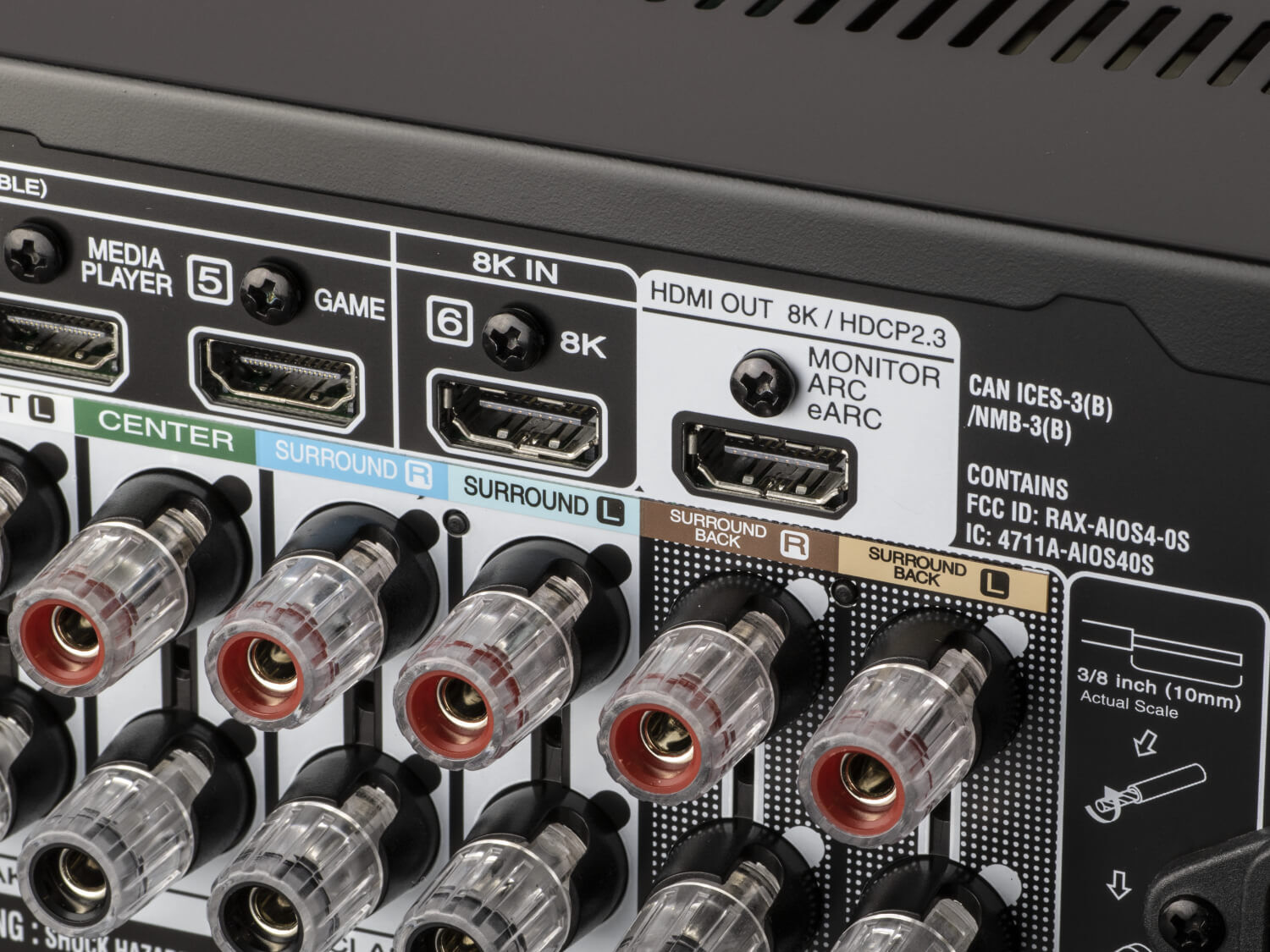NR1711 - Slimline 7.2 Channel AV Receiver Powered by HEOS™ with