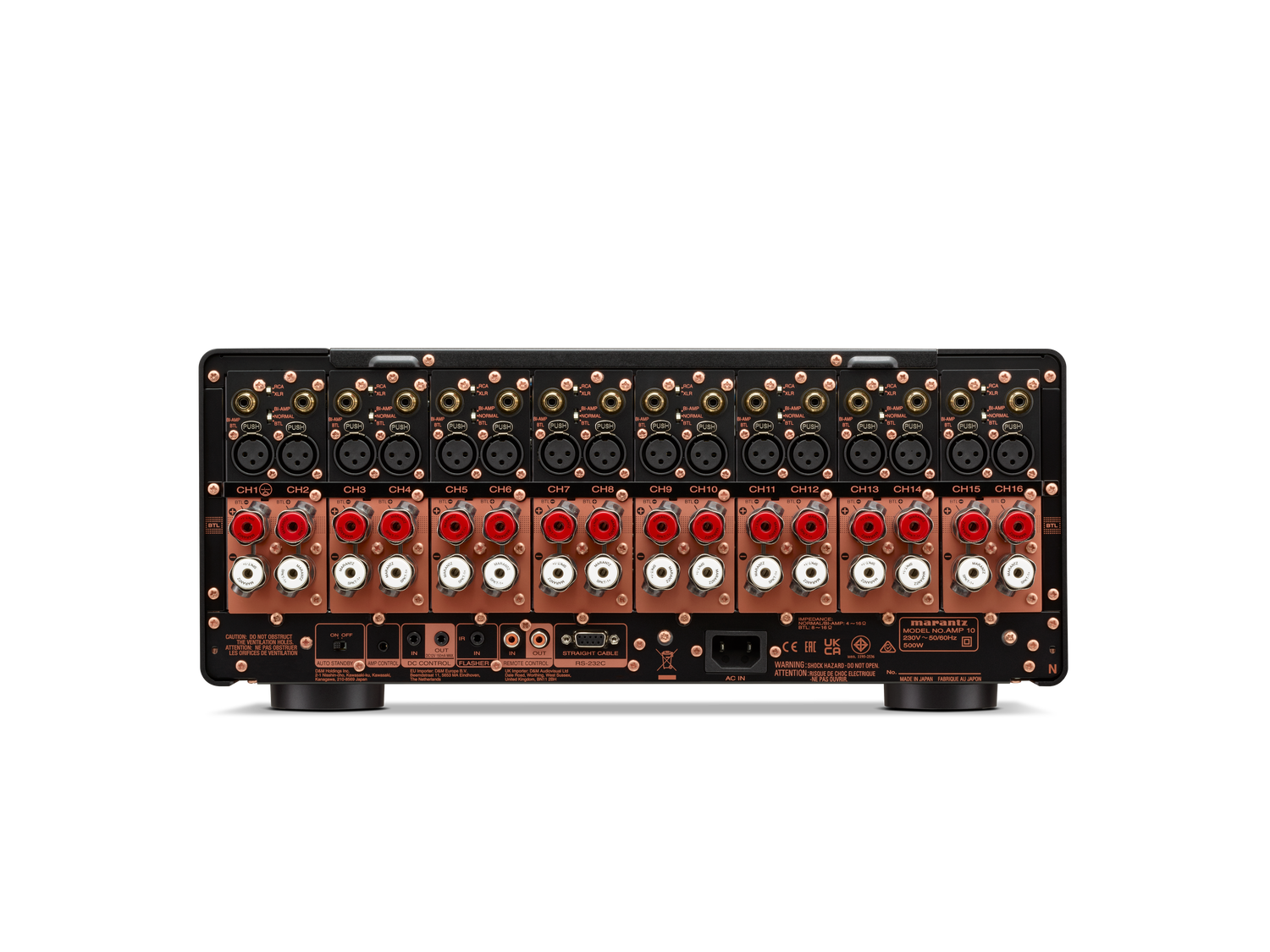 AMP 10 - Black back view