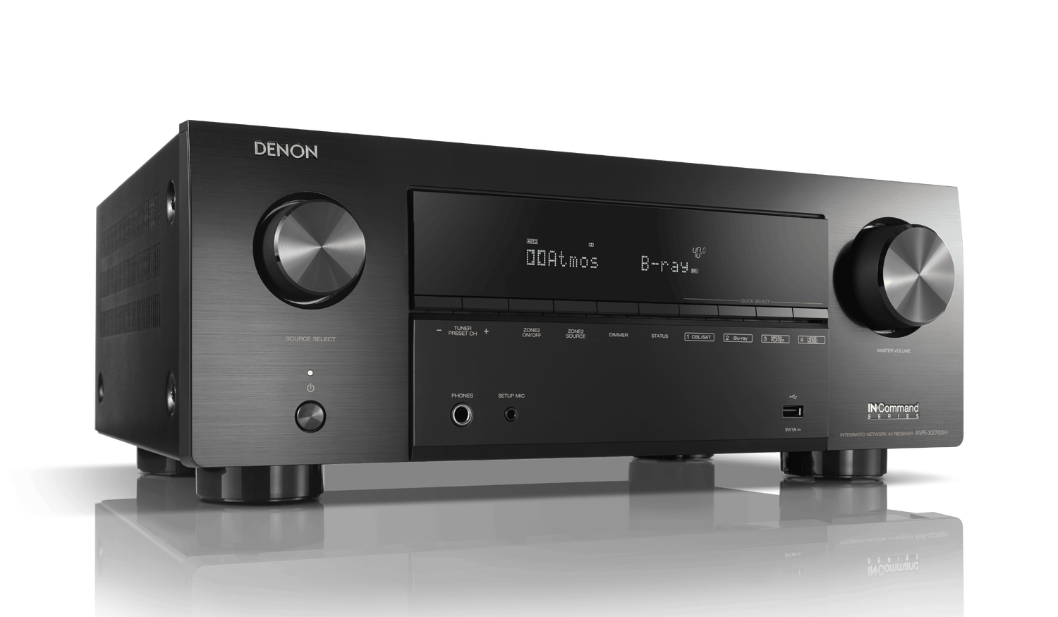 DENON AVR-X2700H AVアンプ 本体 8K 4k 完動品　美品 AVR-X2700H_scene-angle.png?sw=1500