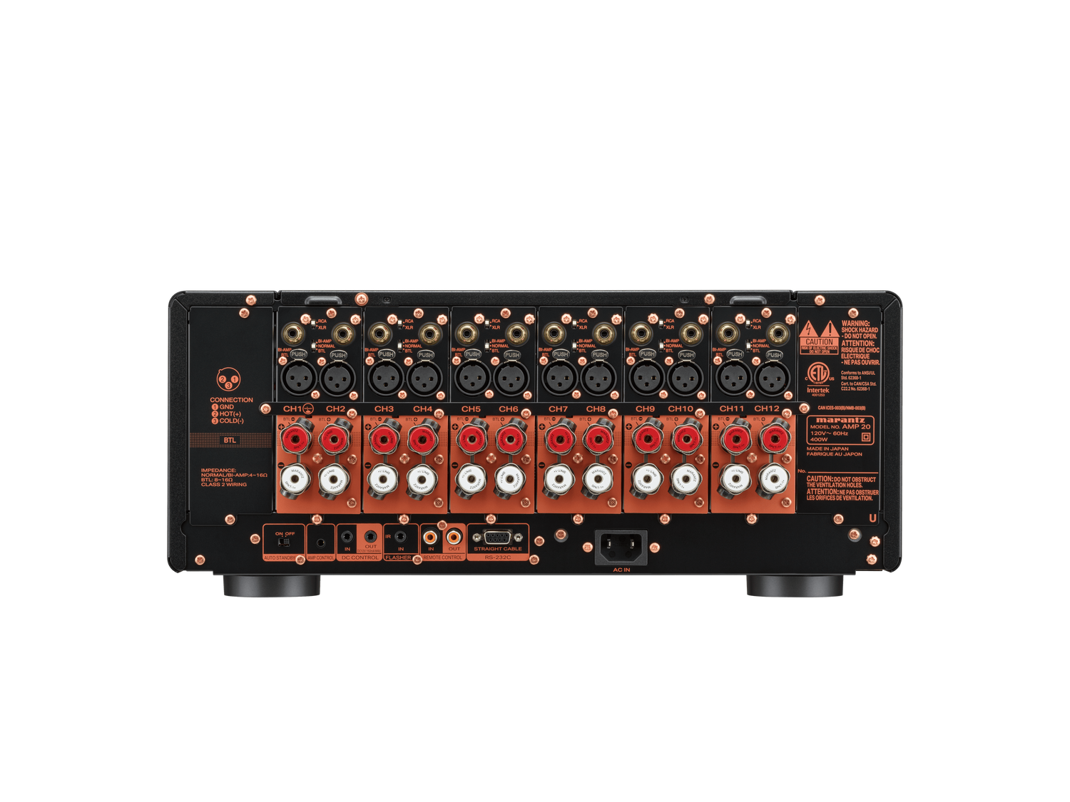 AMP 20 - Back View