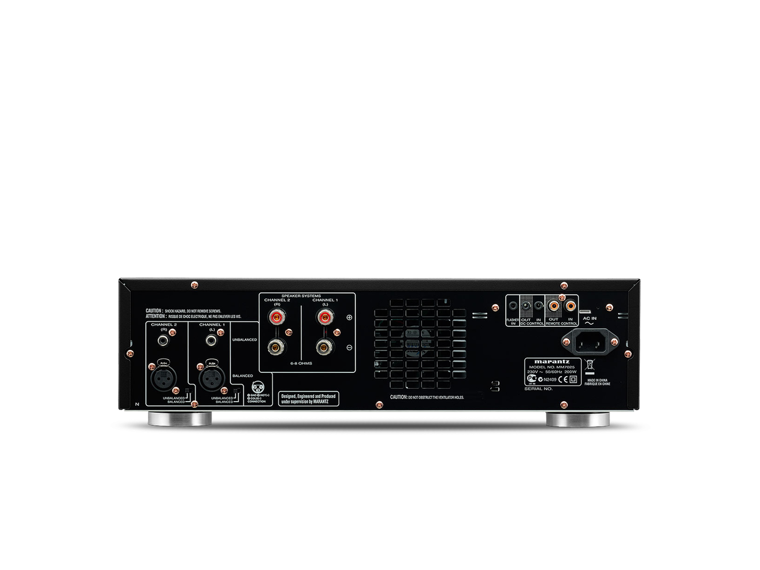 MM7025 - Black back view