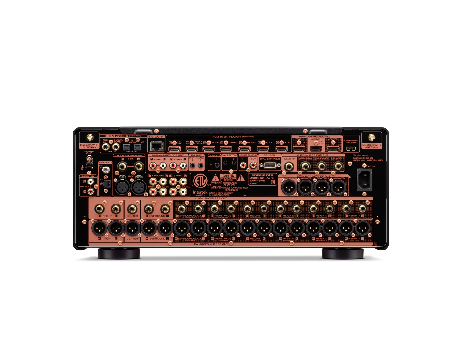AV 10 - Black back view