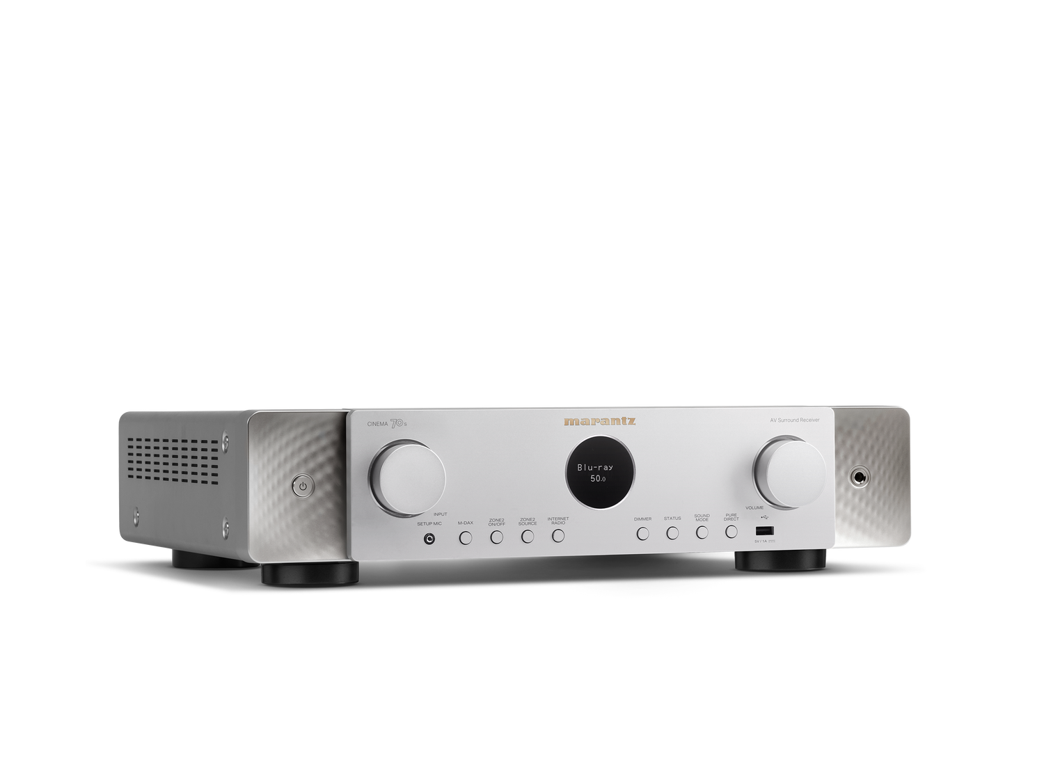 CINEMA 70 - Silver gold facing right view
