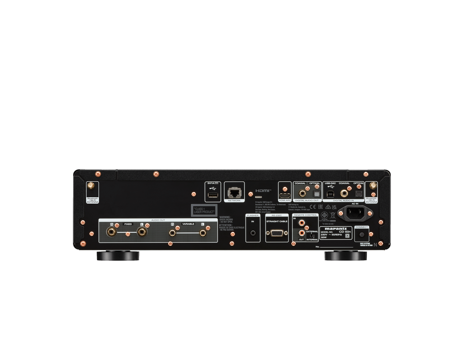 CD50N - Black back view