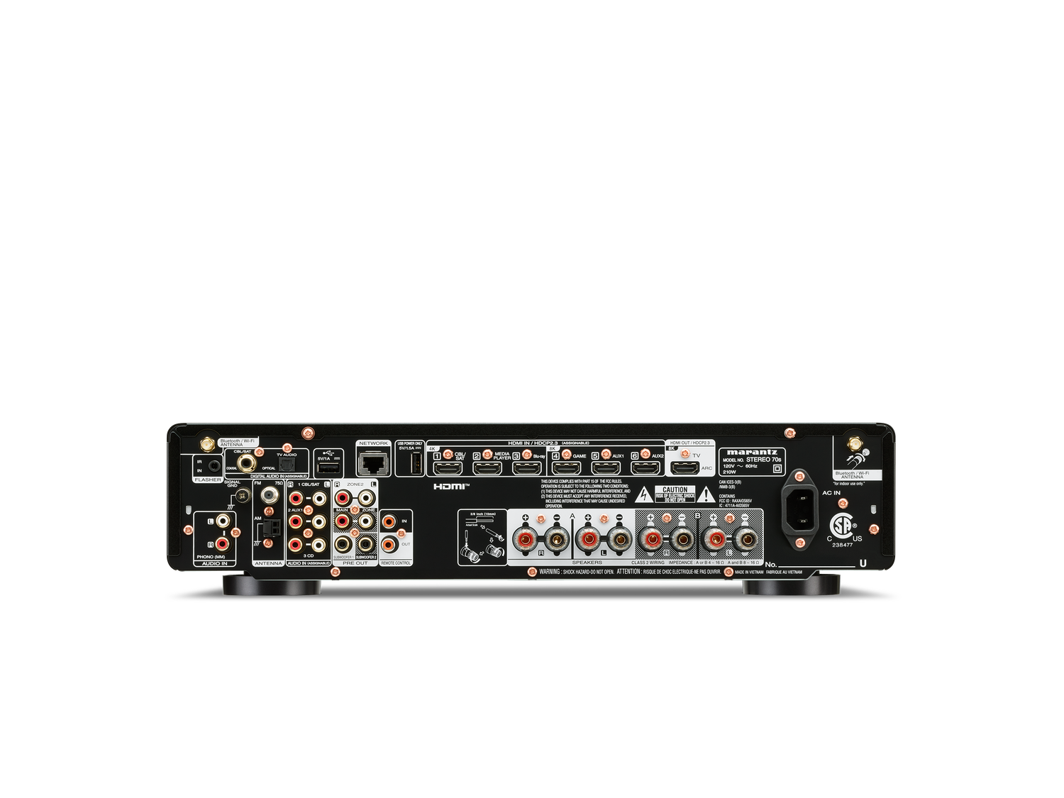 STEREO 70s - Black back view