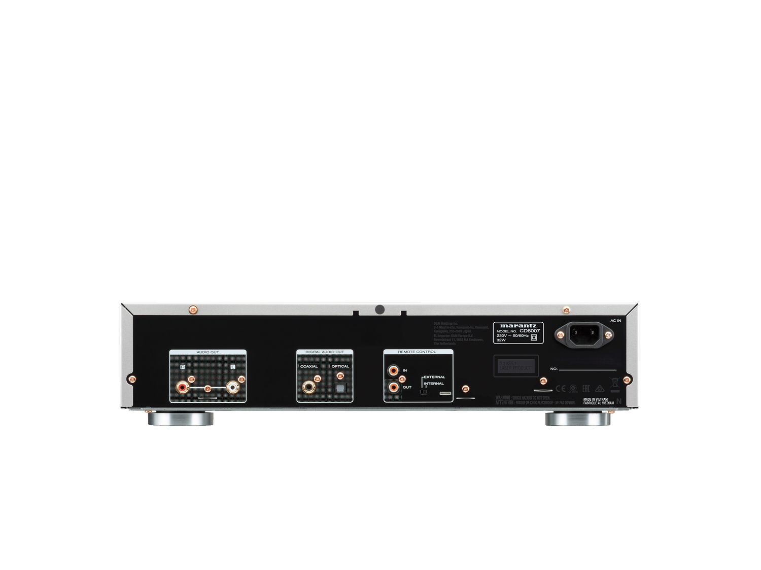 CD6007 - Silver gold back view