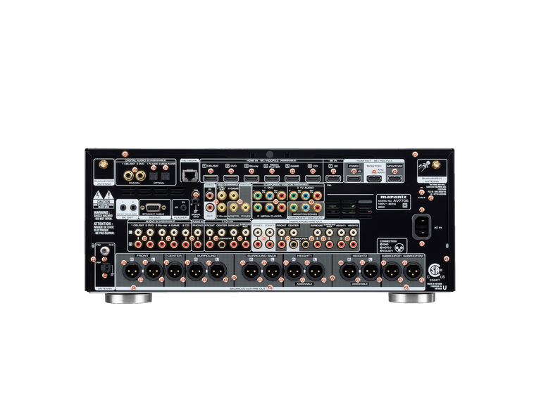 AV7706 - Black back view
