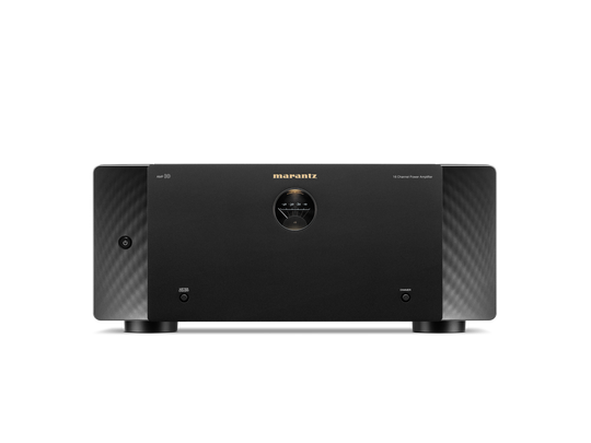 AMP 10 - Black front view