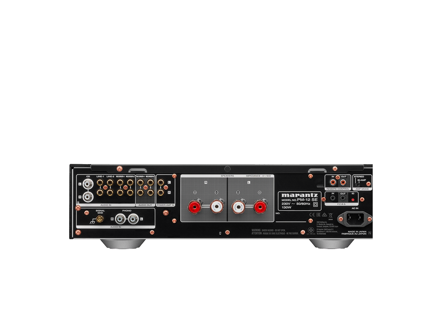 PM-12SE - Black back view