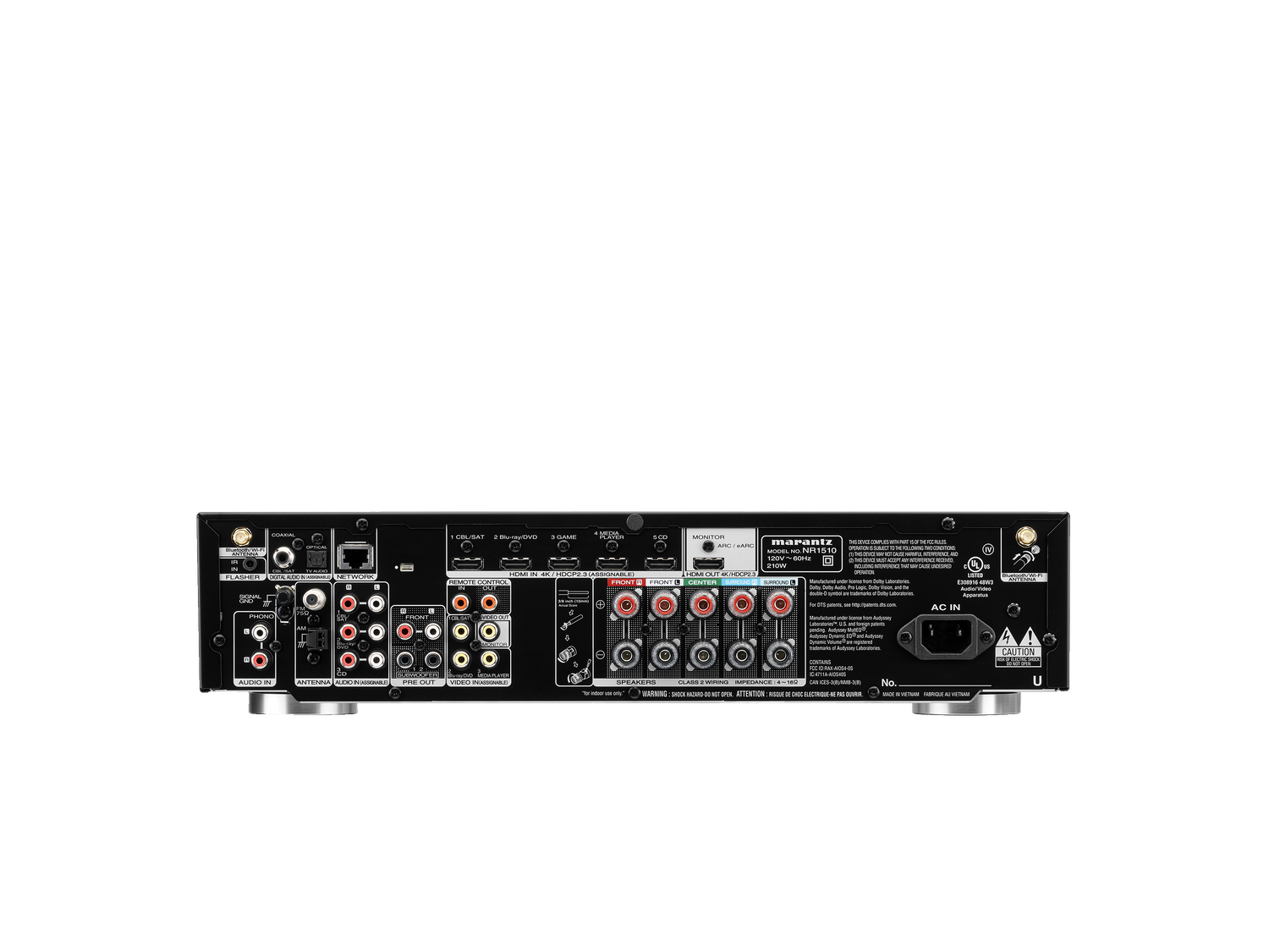 NR1510 - Black front view
