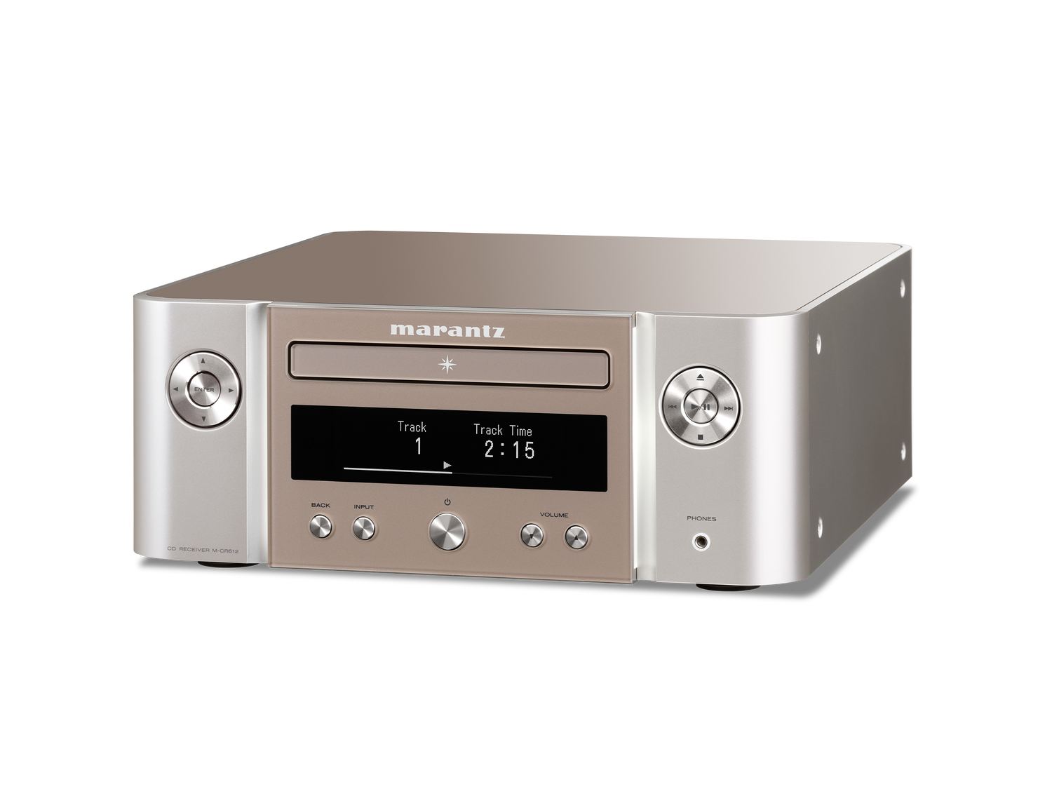 M-CR612 - Silver gold facing left view