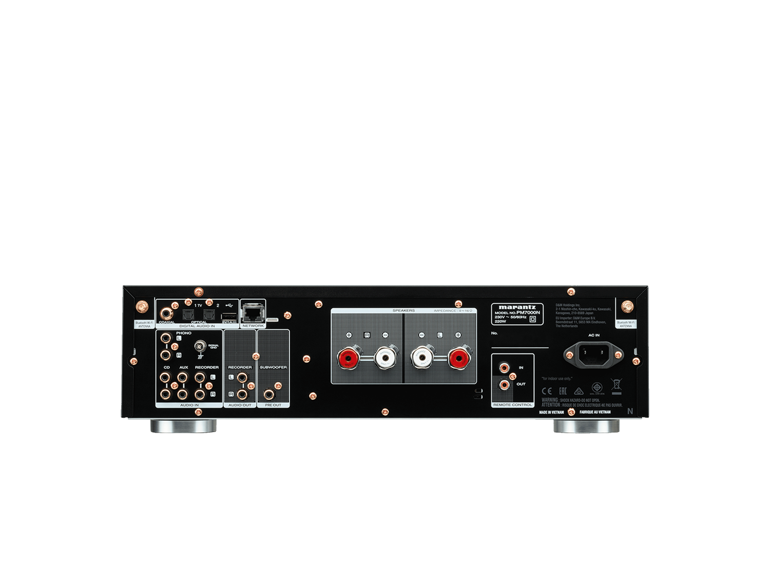 PM7000N - Black back view