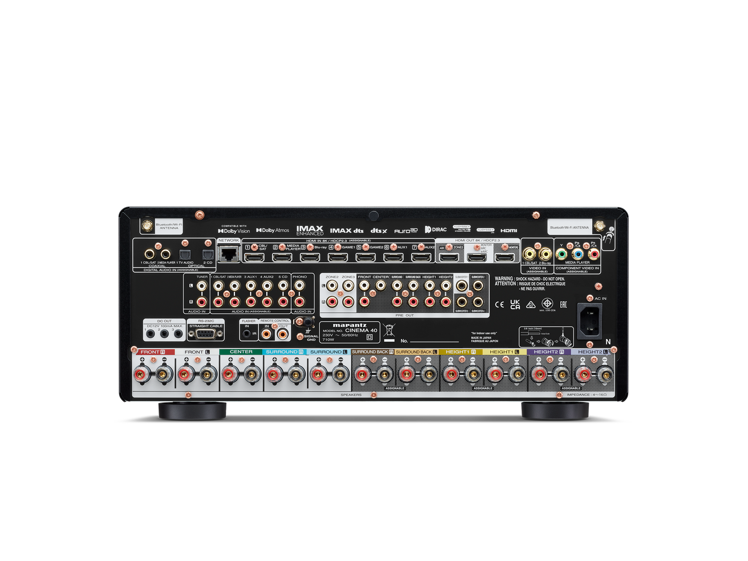 CINEMA 40 - Black back view