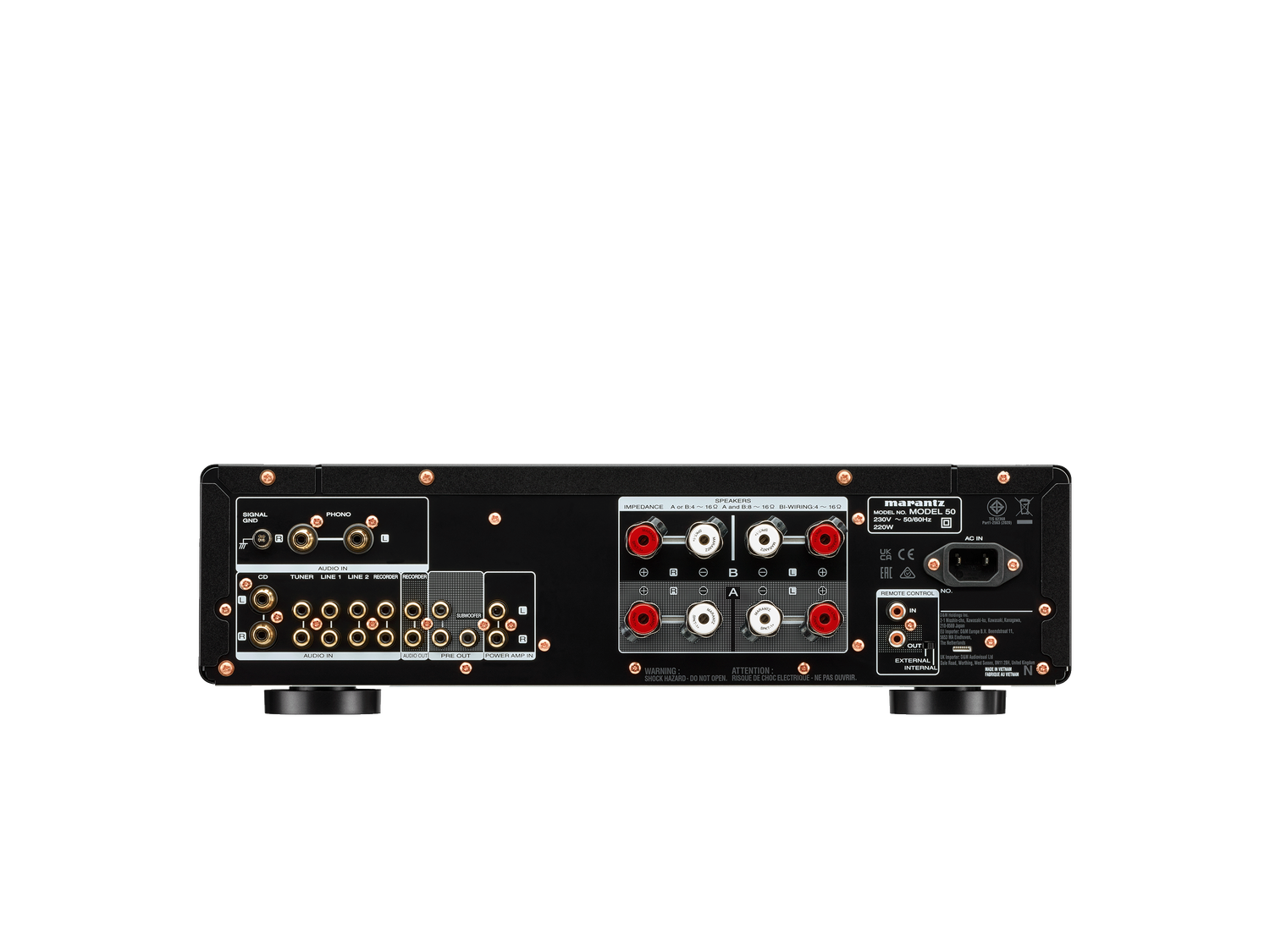 MODEL 50 - Black back view