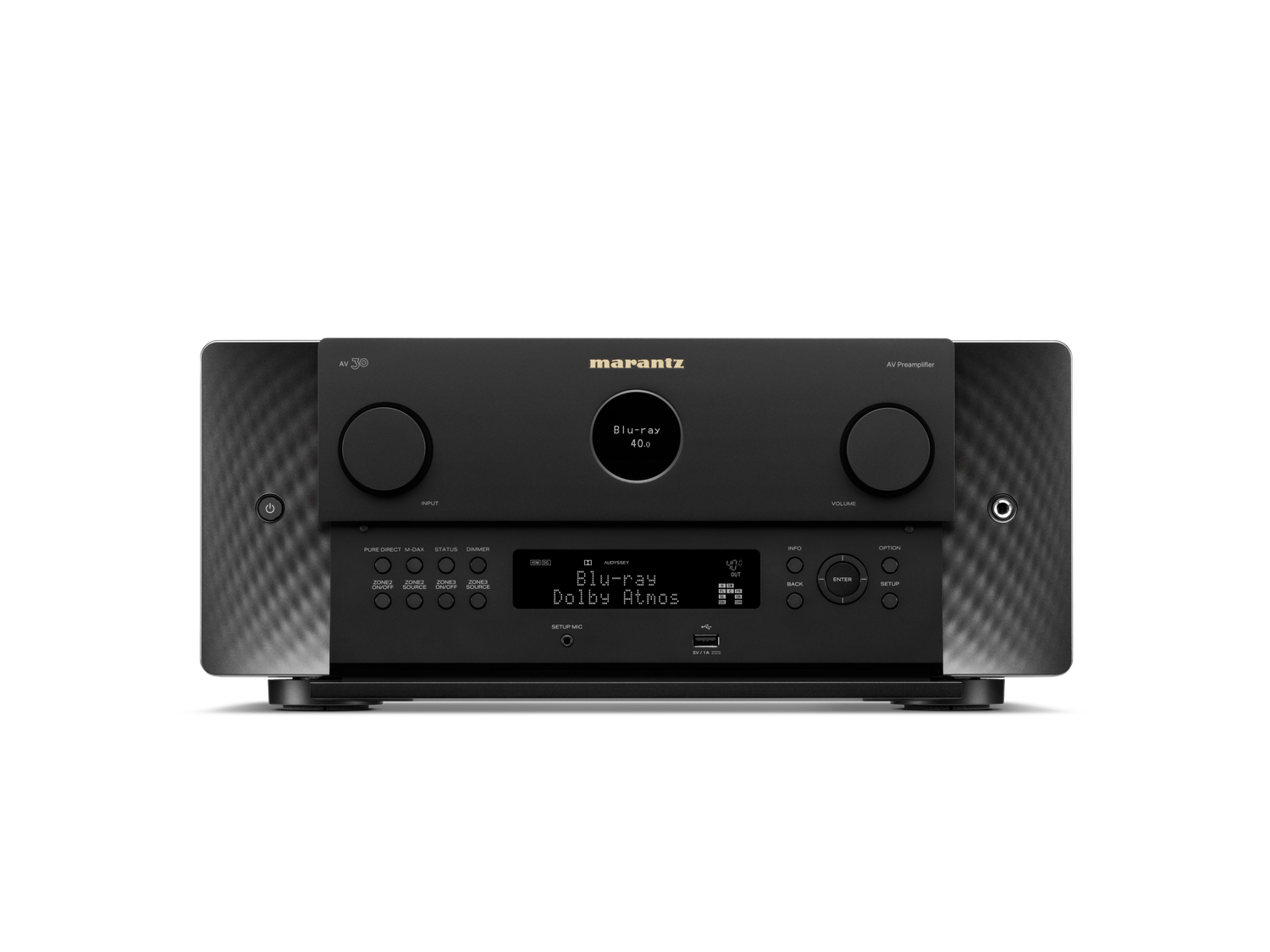 AV30 - Front View Controls Showing