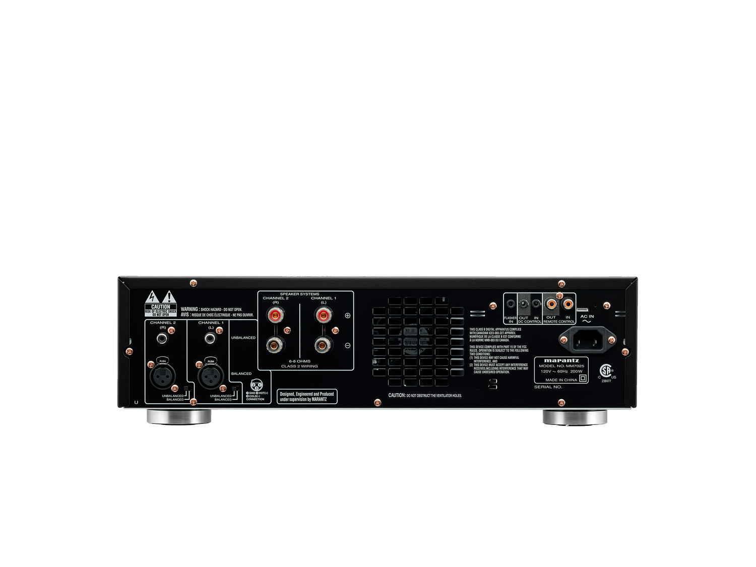 MM7025 - Black back view
