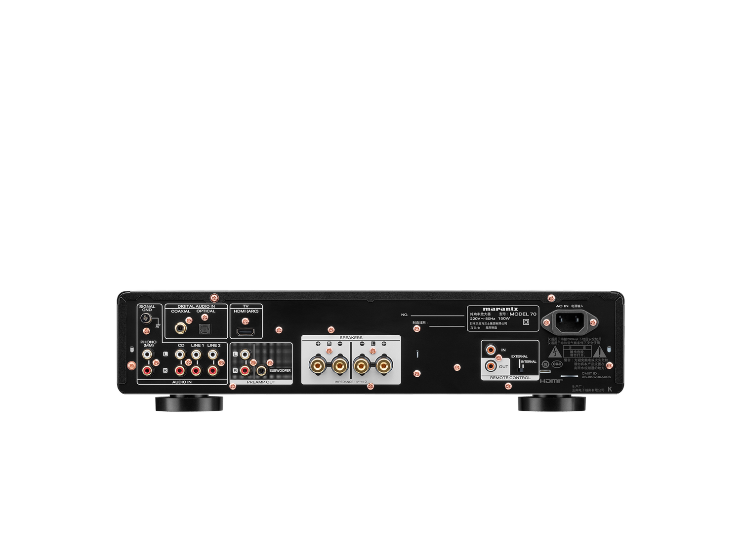 MODEL 70 Black Back