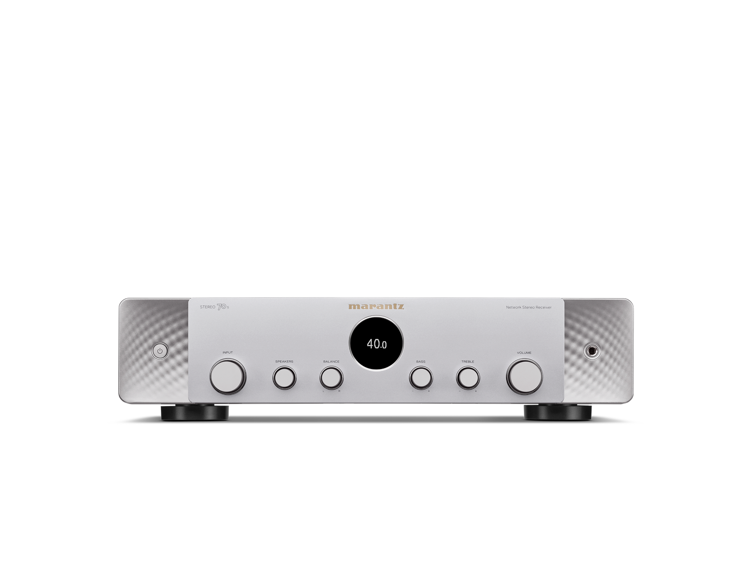 STEREO 70s - Silver gold front view