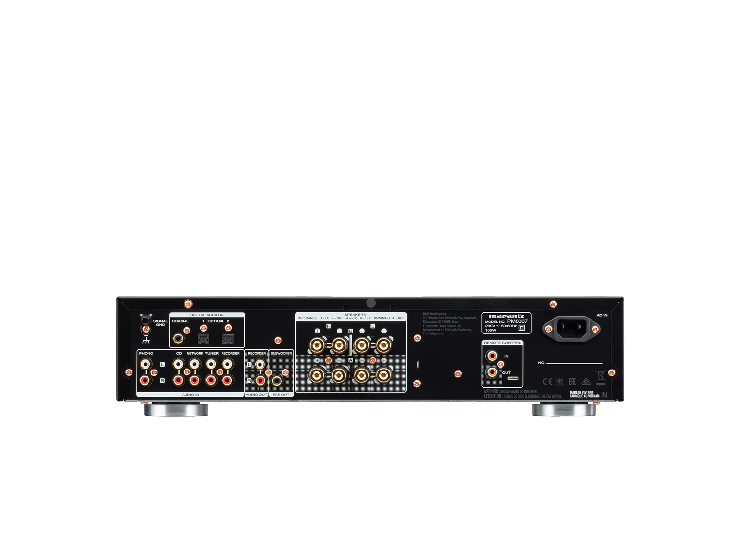 PM6007 - Black back view