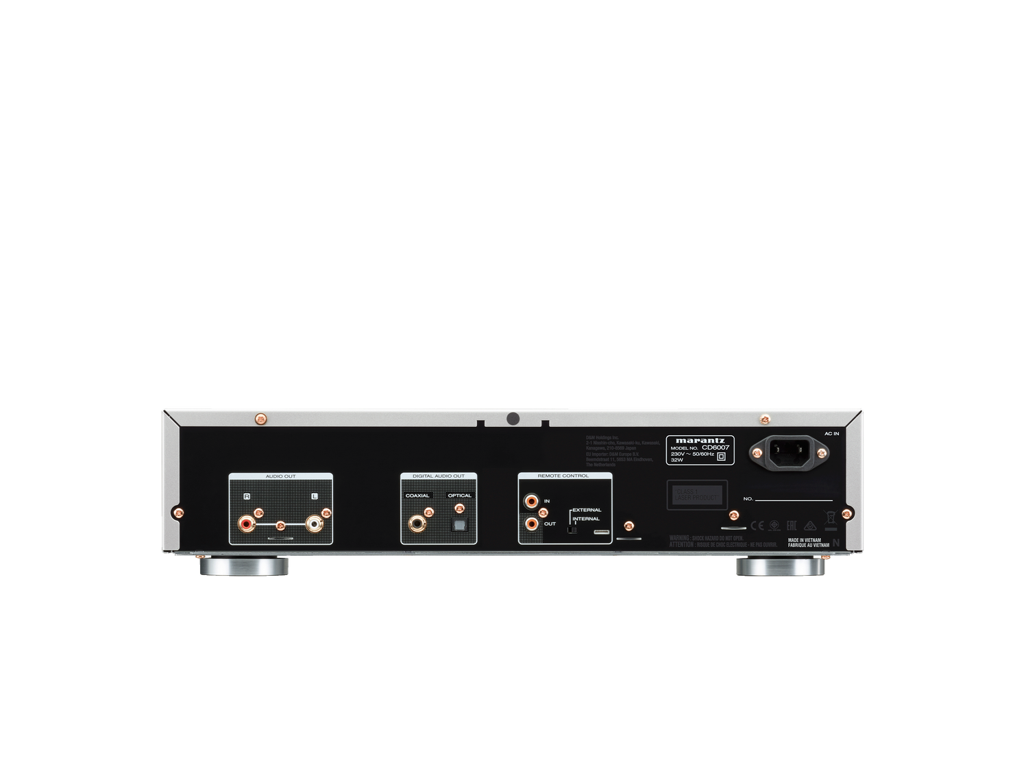 CD6007 - Black back view