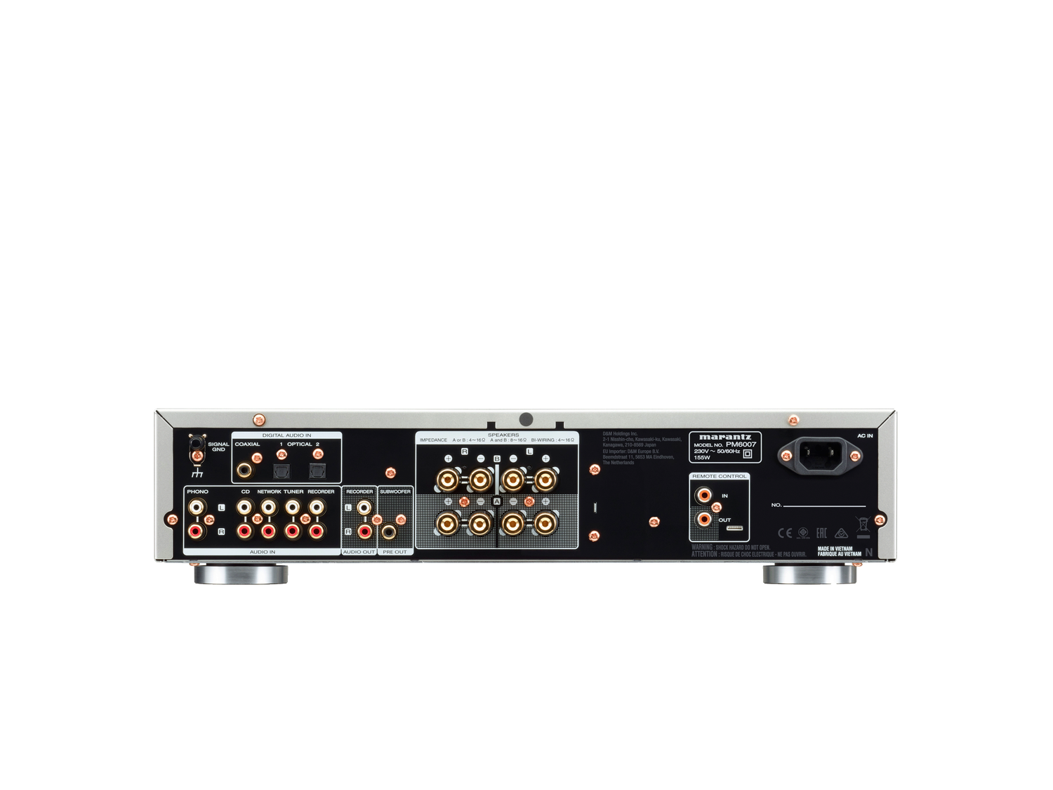 PM6007 - Silver back view