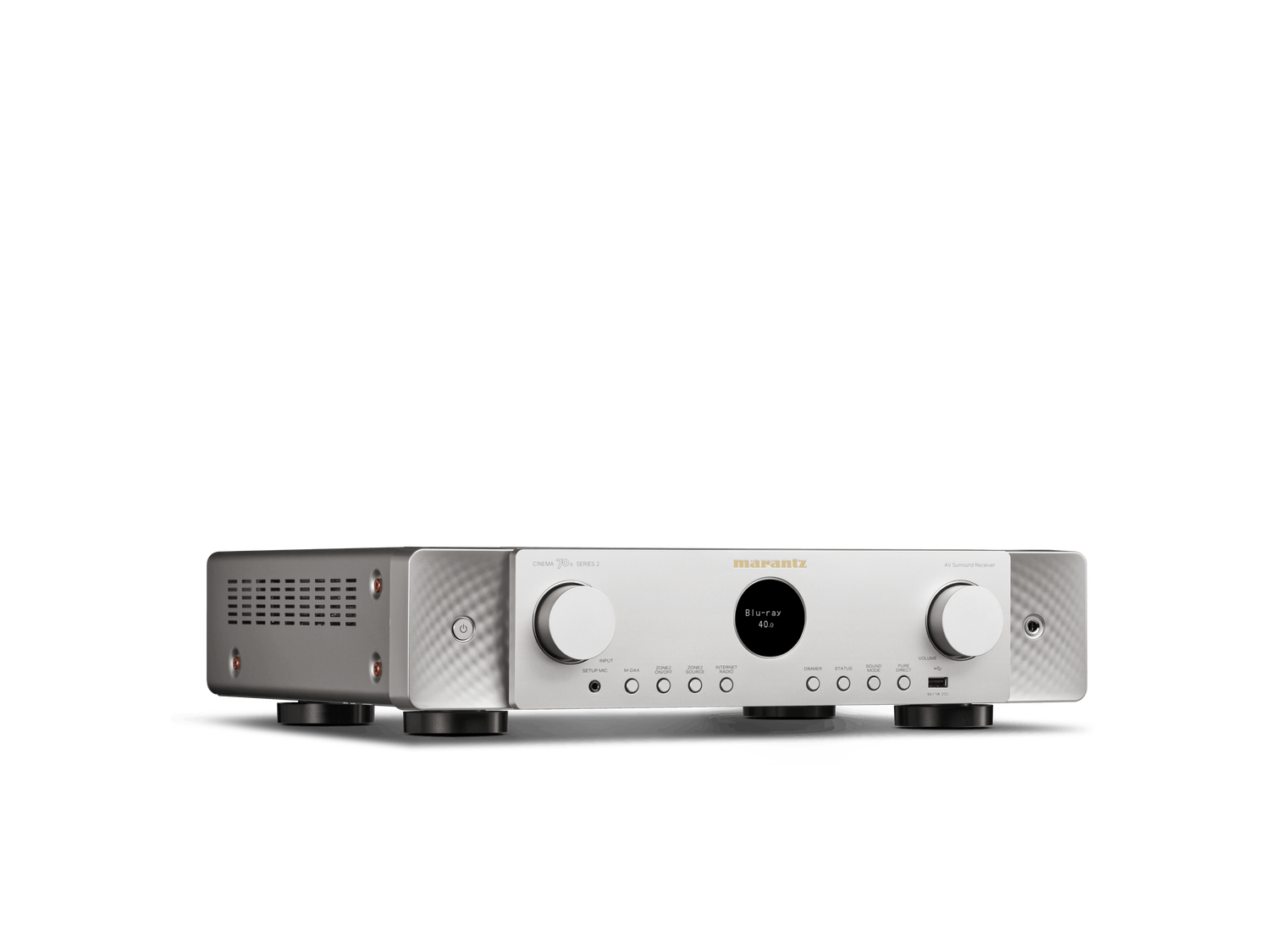Silver-Gold Cinema 70s S2 front facing right