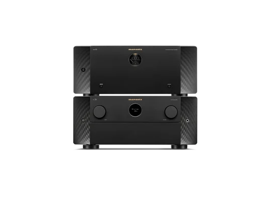 AV20 and AMP10 Stacked - Front View