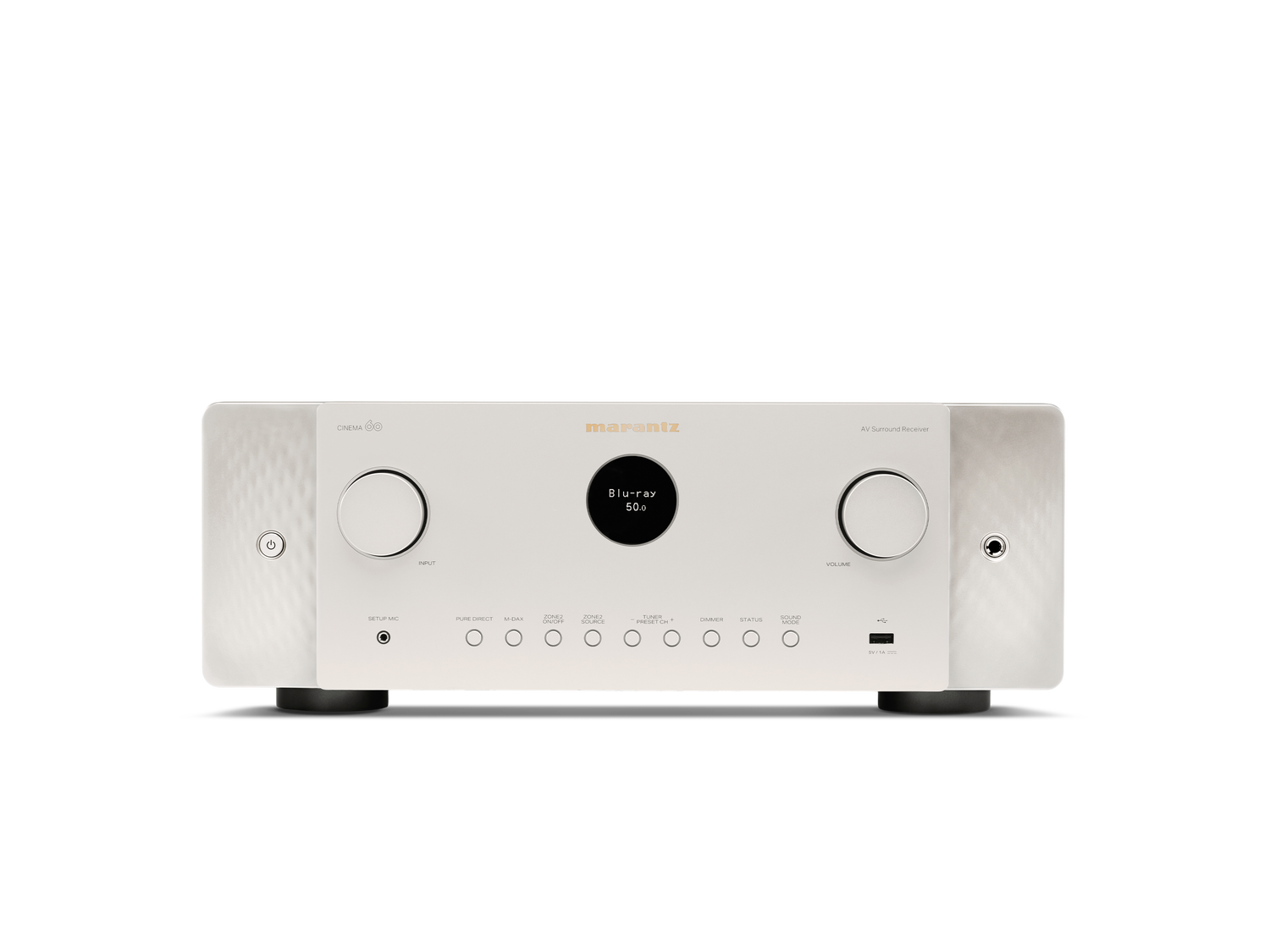 CINEMA 60 - Silver gold front view