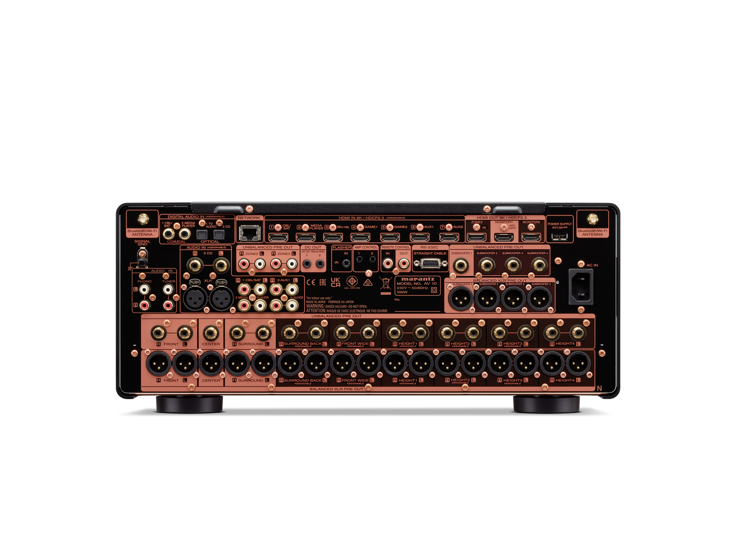AV 10 - Black back view
