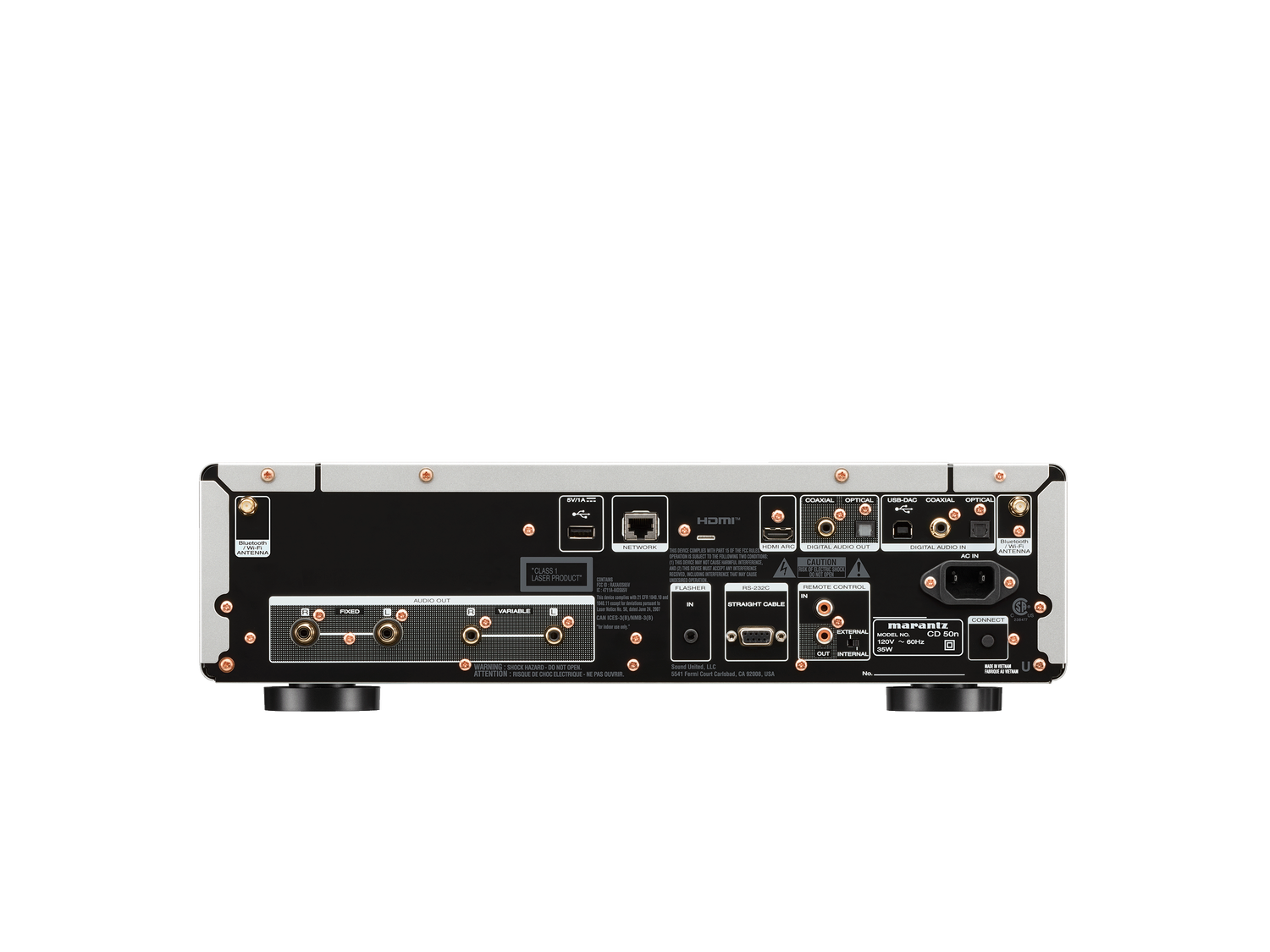 CD50N - Silver gold back view